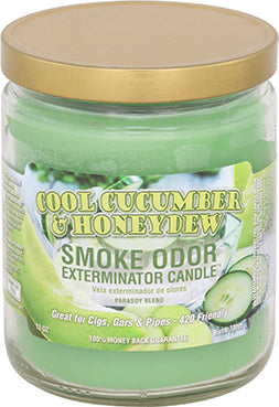 13oz Cool Cucumber Honeydew Soy/Paraffin Wax Jar Candles