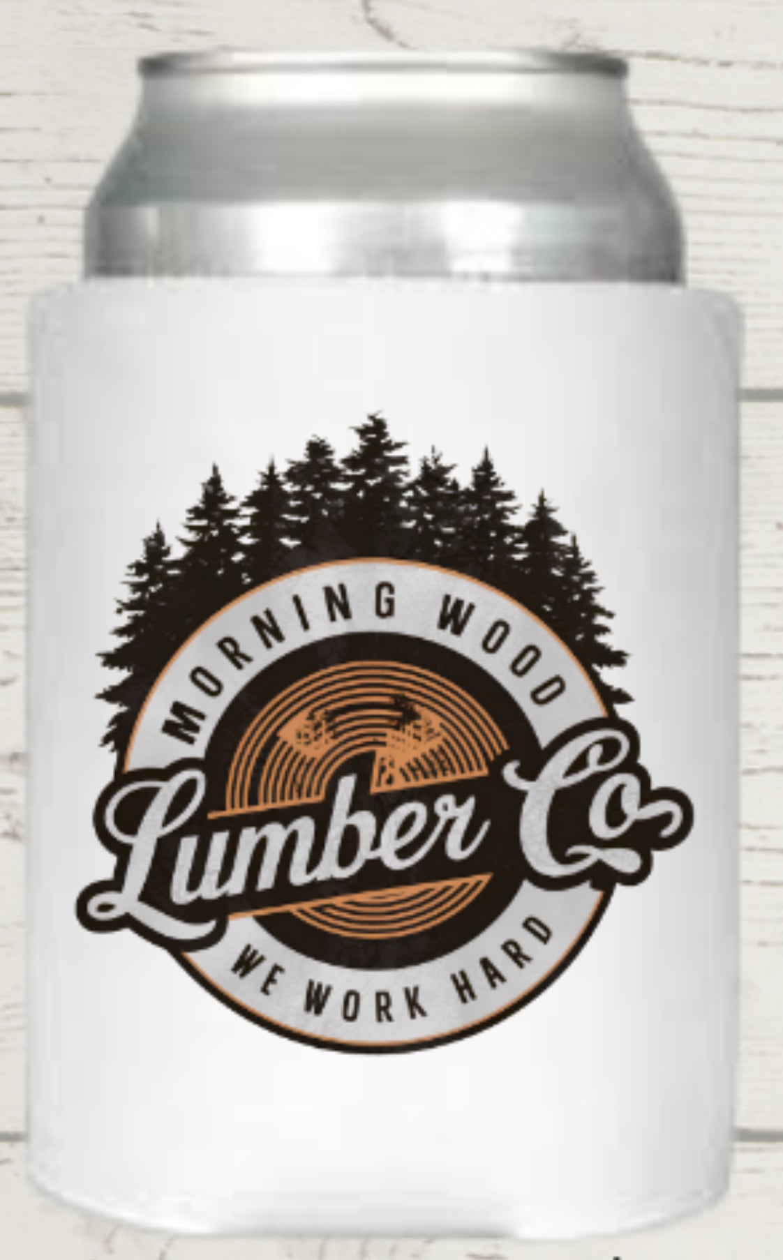 Morning Wood Lumber Company Regular Koozie