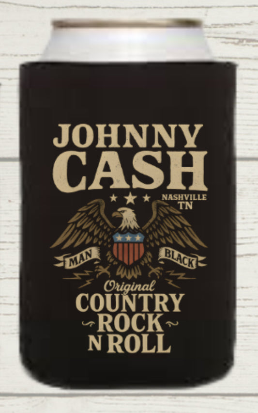 Johnny Cash Regular Koozie