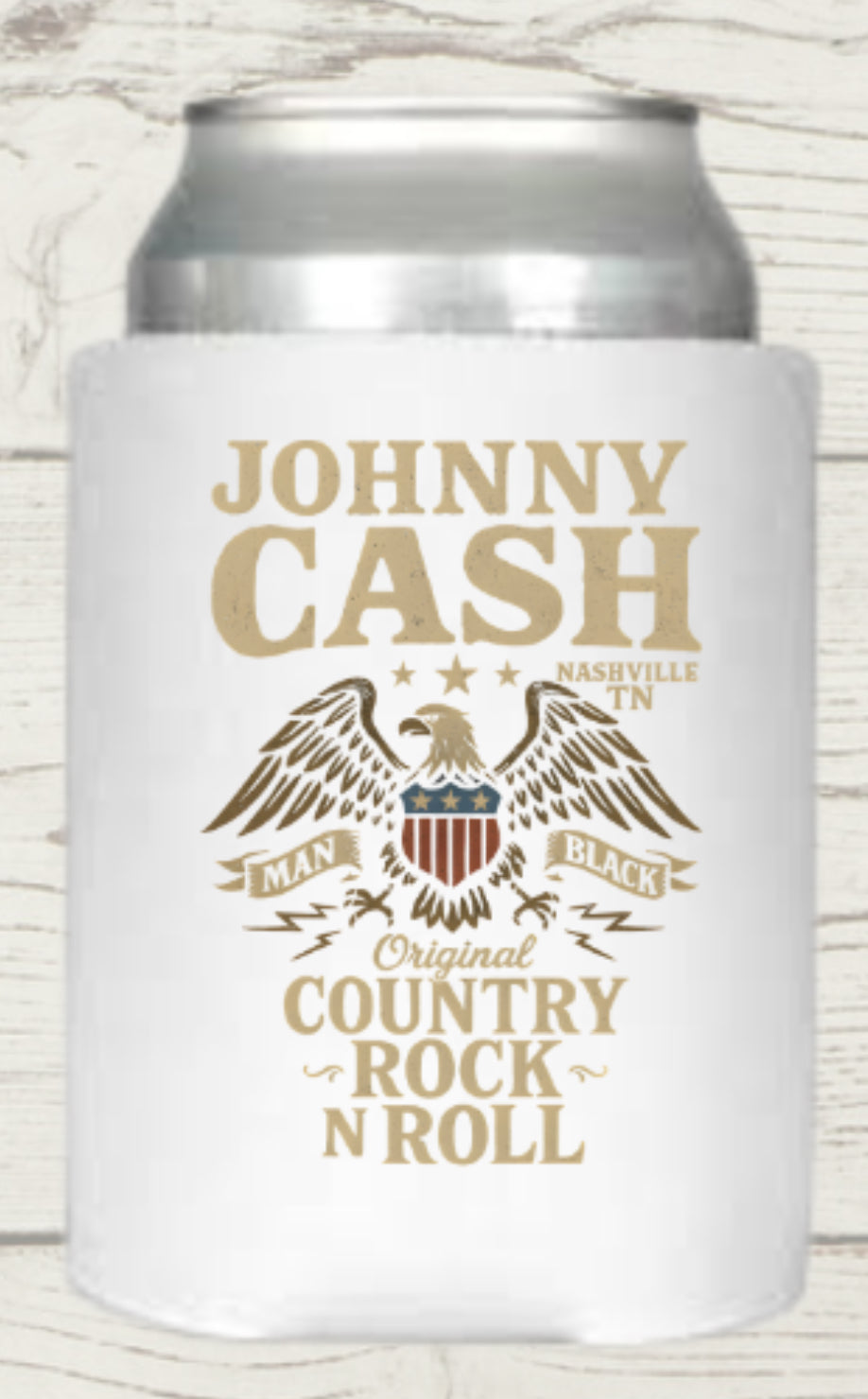 Johnny Cash Regular Koozie